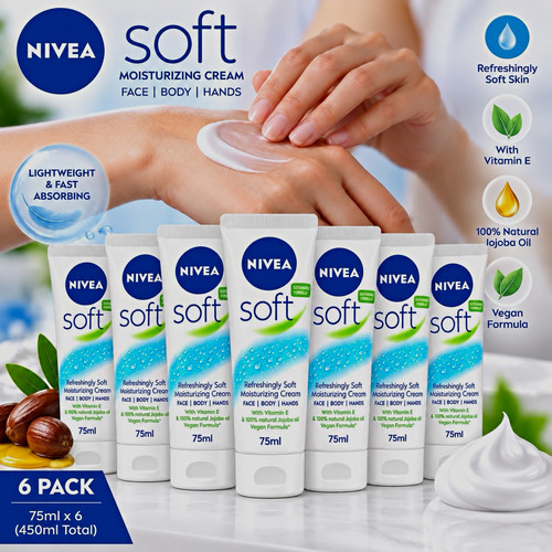 Nivea soft moisturising - nivea,