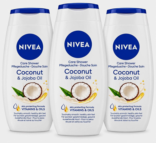 Nivea care shower coconut - nivea,