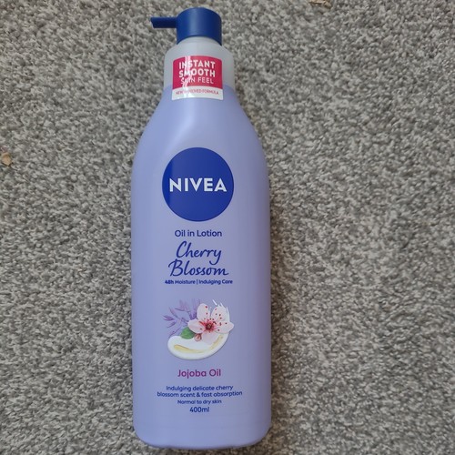 Nivea oil lotion - nivea, cherry
