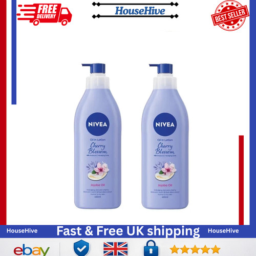 Nivea oil lotion cherry - oil,