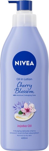 Nivea oil lotion cherry - oil, in