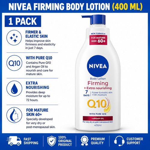 Nivea q10 firming body - nivea, 60+